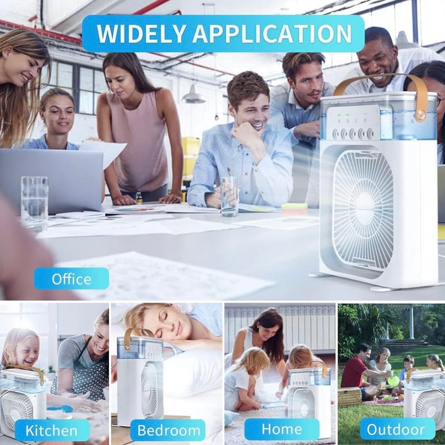 Portable Air Conditioner 4 in 1 Mini Air Cooler with Humidifier