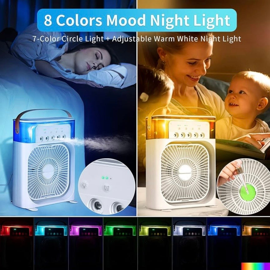 Portable Air Conditioner 4 in 1 Mini Air Cooler with Humidifier