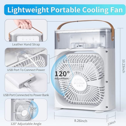 Portable Air Conditioner 4 in 1 Mini Air Cooler with Humidifier